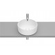 Lavabo de sobre encimera FINECERAMIC® ROUND INSPIRA - ROCA	