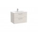 UNIK -  Mueble base 2 cajones + lavabo - ROCA 