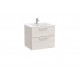 UNIK -  Mueble base 2 cajones + lavabo - ROCA 