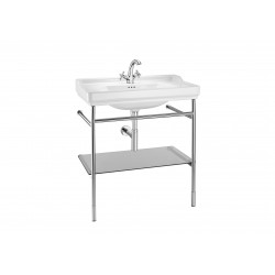 Unik (mueble base con repisa de cristal y lavabo) CARMEN - ROCA