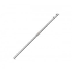 Pértiga de aluminio con fijación clip-palomilla 2,5M - DPOOL