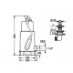 Bomba sumergible para aguas sucias de 1 Cv SX-100 W - BCN	