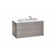Mueble base con dos cajones y lavabo de FINECERAMIC® BEYOND - ROCA