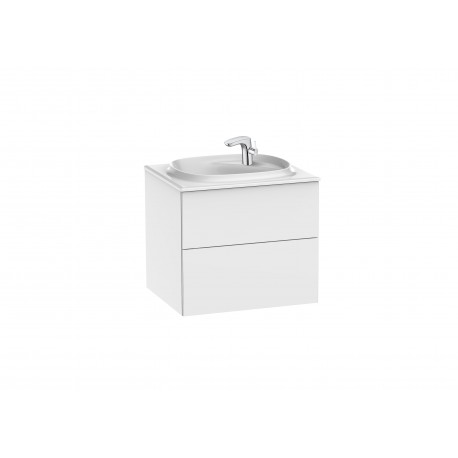 Mueble base con dos cajones y lavabo de FINECERAMIC® BEYOND - ROCA