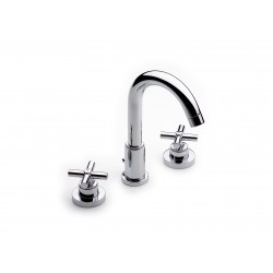 Grifo bimando para lavabo con caño giratorio LOFT - ROCA