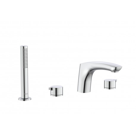 Grifo bimando de repisa para baño-ducha INSIGNIA - ROCA