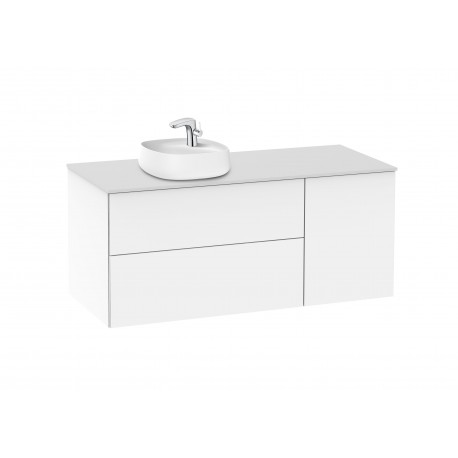 Mueble base para lavabo de 455 mm sobre encimera izquierda BEYOND - ROCA