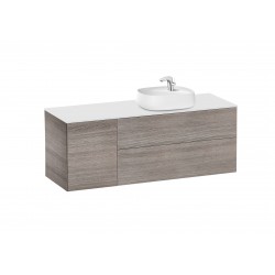 Mueble base para lavabo de 585 mm sobre encimera derecha BEYOND - ROCA