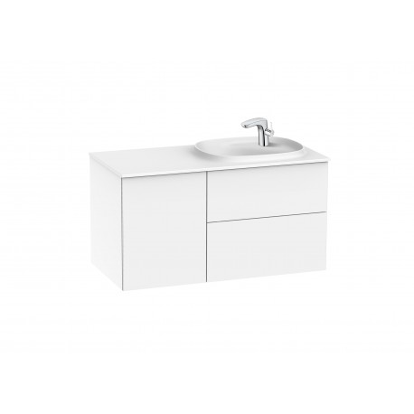 Pack Unik mueble base con 2 cajones y módulo  + lavabo BEYOND - ROCA