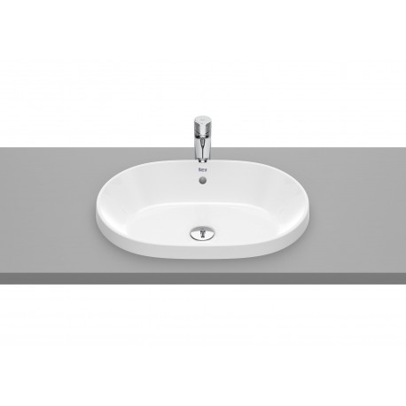 Lavabo de encimera 550x390x40mm ROUND THE GAP - ROCA