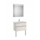 Pack mueble de 2 cajones, lavabo y espejo LED THE GAP - ROCA