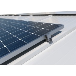 Kit para instalaciones solares. Coplanar con perfil de aluminio PSE-C - INDEX	