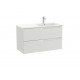 Pack mueble base de 2 cajones + lavabo ALEYDA - ROCA