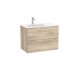 Pack mueble base de 2 cajones + lavabo ALEYDA - ROCA