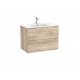 Pack mueble base de 2 cajones + lavabo ALEYDA - ROCA