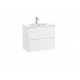 Pack Unik mueble base compacto de dos cajones + lavabo ALEYDA - ROCA