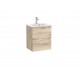 Pack Unik mueble base compacto de dos cajones + lavabo ALEYDA - ROCA