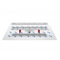 Juego de desagüe con tela geotextil premontada CHANNEL IN-DRAIN - ROCA