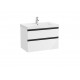 Pack Unik de mueble base de 2 cajones + lavabo DOMI - ROCA