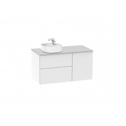 Mueble base para lavabo sobre encimera izquierda BEYOND - ROCA