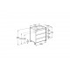 Pack Unik mueble de 3 cajones + lavabo TENET - ROCA