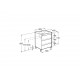 Pack Unik mueble de 3 cajones + lavabo TENET - ROCA