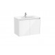 Pack Unik mueble de 2 puertas + lavabo TENET - ROCA