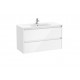 Pack Unik mueble de 2 cajones + lavabo TENET - ROCA