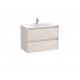 Pack Unik mueble de 2 cajones + lavabo TENET - ROCA