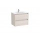 Pack Unik mueble de 2 cajones + lavabo TENET - ROCA