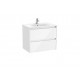 Pack Unik mueble de 2 cajones + lavabo TENET - ROCA