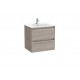 Pack Unik mueble de 2 cajones + lavabo TENET - ROCA