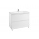 Pack Unik mueble base de 2 cajones + lavabo LANDER - ROCA