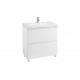 Pack Unik mueble base de 2 cajones + lavabo LANDER - ROCA