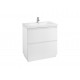 Pack Unik mueble base de 2 cajones + lavabo LANDER - ROCA