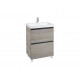 Pack Unik mueble base de 2 cajones + lavabo LANDER - ROCA