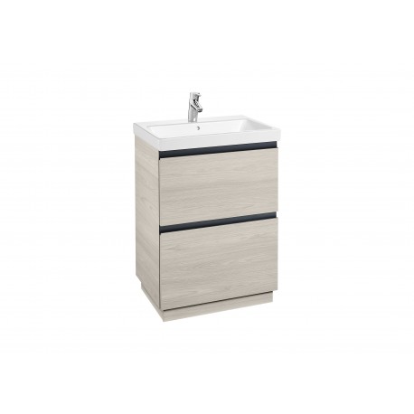 Pack Unik mueble base de 2 cajones + lavabo LANDER - ROCA