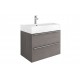 Unik (mueble base y lavabo de FINECERAMIC®) - ROCA