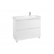 Pack Unik mueble base de 2 cajones + lavabo LANDER - ROCA