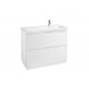 Pack Unik mueble base de 2 cajones + lavabo LANDER - ROCA