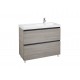 Pack Unik mueble base de 2 cajones + lavabo LANDER - ROCA