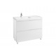 Pack Unik mueble base de 2 cajones + lavabo LANDER - ROCA