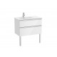 Pack Unik mueble base de 2 cajones + lavabo THE GAP - ROCA