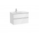 Pack Unik mueble base de 2 cajones + lavabo THE GAP - ROCA