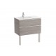 Pack Unik mueble base de 2 cajones + lavabo THE GAP - ROCA