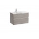 Pack Unik mueble base de 2 cajones + lavabo THE GAP - ROCA