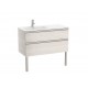 Pack Unik mueble base de 2 cajones + lavabo THE GAP - ROCA