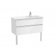 Pack Unik mueble base de 2 cajones + lavabo THE GAP - ROCA