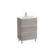 Pack Unik mueble base compacto de 3 cajones + lavabo THE GAP - ROCA