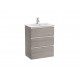 Pack Unik mueble base compacto de 3 cajones + lavabo THE GAP - ROCA